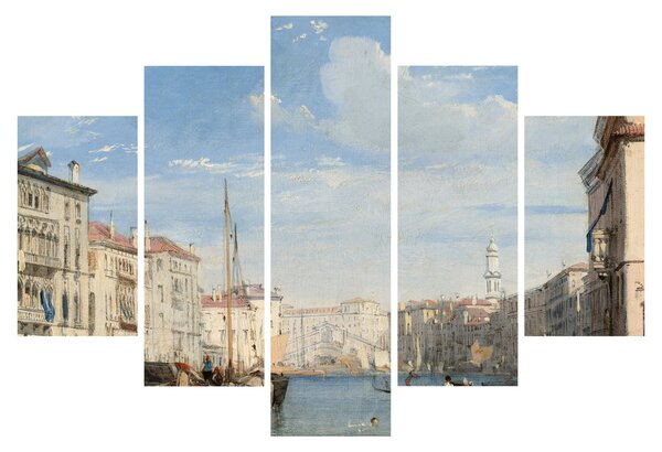 Kép - Richard Parkes Bonington, The Grand Canal, reprodukciók (150x105 cm)