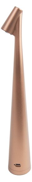 SHP Slim Asztali és Kerti Lámpa Bronz-Réz USB-C Töltéssel