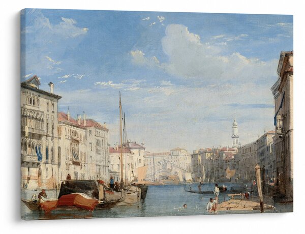 Kép - Richard Parkes Bonington, The Grand Canal, reprodukciók (70x50 cm)