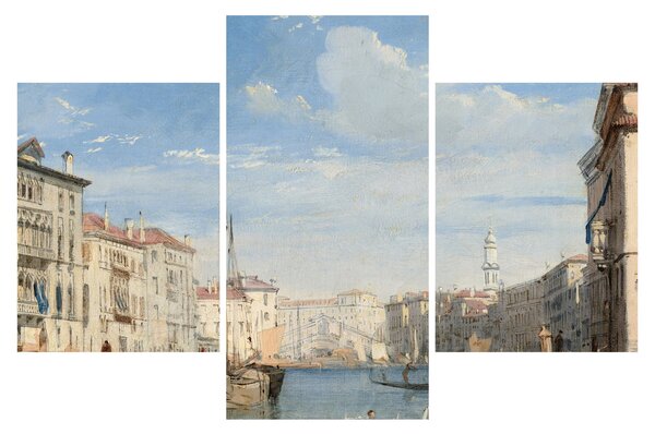 Kép - Richard Parkes Bonington, The Grand Canal, reprodukciók (90x60 cm)