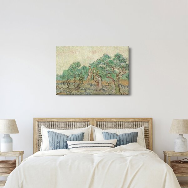 Kép - Vincent van Gogh, The Olive Orchard, reprodukciók (90x60 cm)
