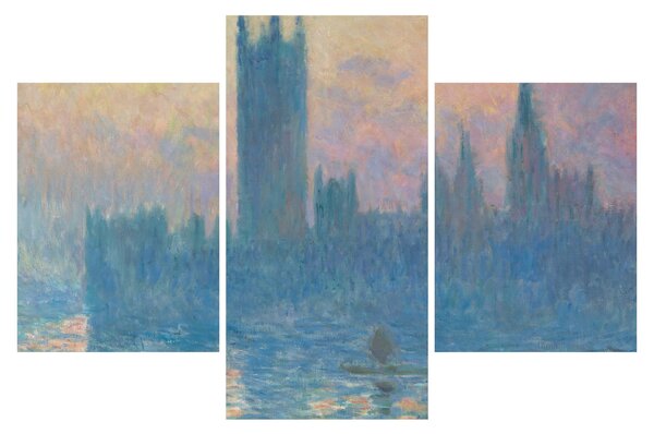 Kép - Claude Monet, The Houses of Parliament, Sunset, reprodukciók (90x60 cm)