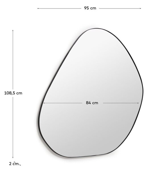Fali tükör 95x108,5 cm Anera – Kave Home