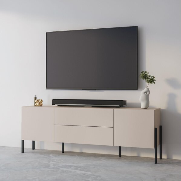 TV asztal/szekrény Kjukon 200 (kasmír). Akció -18%