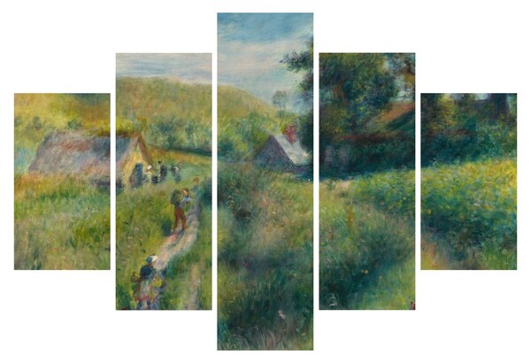 Kép - Auguste Renoir, The Mussel Harvest, reprodukciók (150x105 cm)