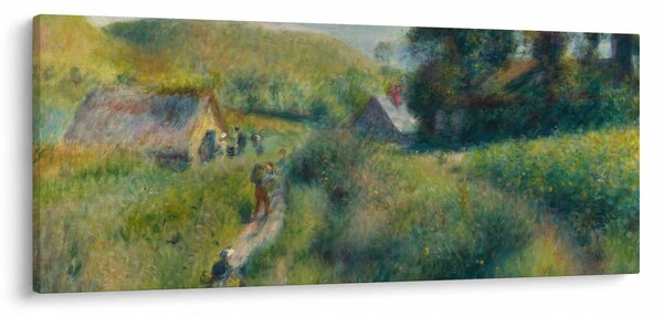 Kép - Auguste Renoir, The Mussel Harvest, reprodukciók (120x50 cm)