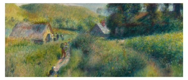 Kép - Auguste Renoir, The Mussel Harvest, reprodukciók (120x50 cm)