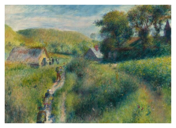Kép - Auguste Renoir, The Mussel Harvest, reprodukciók (70x50 cm)