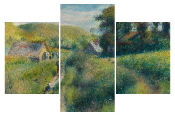 Kép - Auguste Renoir, The Mussel Harvest, reprodukciók (90x60 cm)