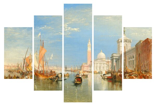 Kép - Joseph Mallord William Turner, Venice the Dogana and San Giorgio Maggiore, reprodukciók (150x105 cm)