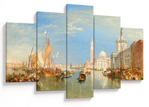 Kép - Joseph Mallord William Turner, Venice the Dogana and San Giorgio Maggiore, reprodukciók (150x105 cm)