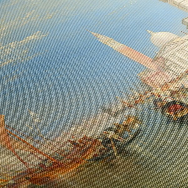 Kép - Joseph Mallord William Turner, Venice the Dogana and San Giorgio Maggiore, reprodukciók (150x105 cm)