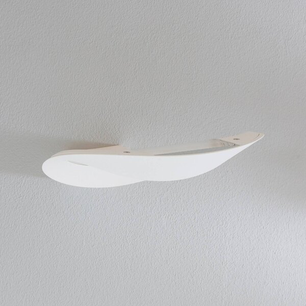 Artemide Mesmeri - designer fali világítás, fehér, dimmelhető, Fehér / opál, Nappali / Étkező, Alumínium, Dizájn