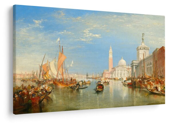 Kép - Joseph Mallord William Turner, Venice the Dogana and San Giorgio Maggiore, reprodukciók (90x60 cm)
