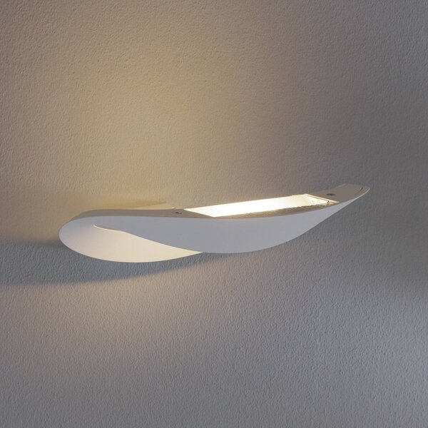 Artemide Mesmeri - designer fali világítás, fehér, dimmelhető, Fehér / opál, Nappali / Étkező, Alumínium, Dizájn
