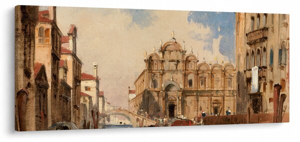 Kép - Jules-Romain Joyant, The Scuola di San Marco, Venice, reprodukciók (120x50 cm)