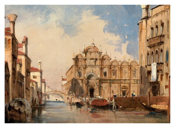 Kép - Jules-Romain Joyant, The Scuola di San Marco, Venice, reprodukciók (70x50 cm)