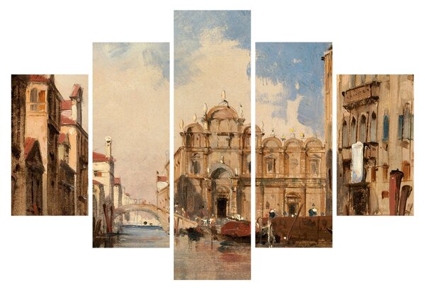 Kép - Jules-Romain Joyant, The Scuola di San Marco, Venice, reprodukciók (150x105 cm)