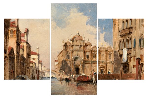 Kép - Jules-Romain Joyant, The Scuola di San Marco, Venice, reprodukciók (90x60 cm)