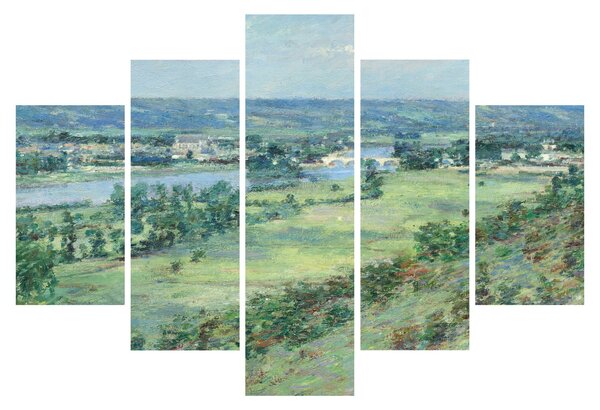 Kép - Theodore Robinson, The Valley of the Seine, From the Hills of Giverny, reprodukciók (150x105 cm)