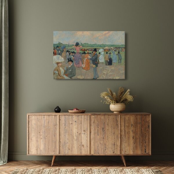 Kép - Jean-Louis Forain, The Races at Longchamp, reprodukciók (90x60 cm)