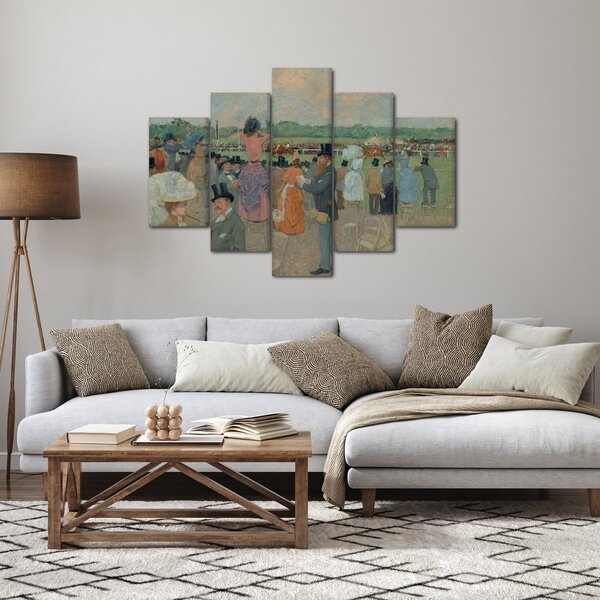 Kép - Jean-Louis Forain, The Races at Longchamp, reprodukciók (150x105 cm)