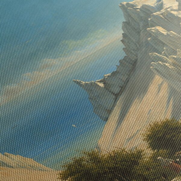 Kép - Georg Emil Libert, View of Sommerspiret, the Cliffs of Møn, reprodukciók (150x105 cm)