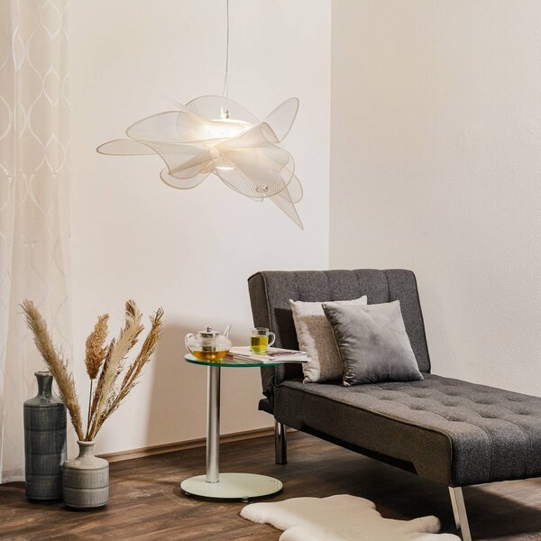 Slamp La Belle Étoile függő lámpa fehér, 73 cm, dimmelhető, Fehér / opál, Nappali / Étkező, Műanyag, Dizájn