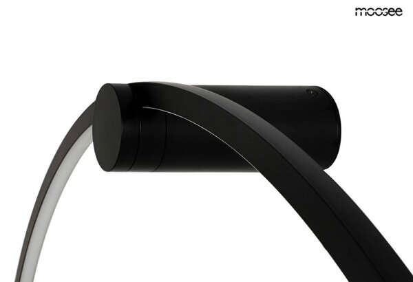 Moosee HOOP 60 Kör Alakú LED Fali Lámpa Fekete