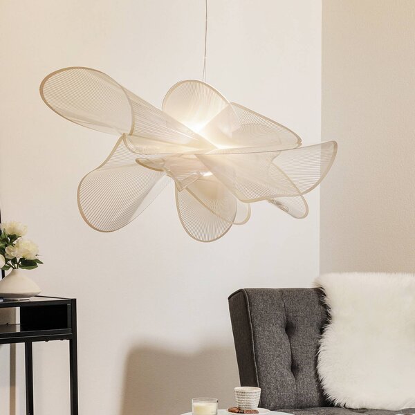 Slamp La Belle Étoile függő lámpa fehér, 90 cm, dimmelhető, Fehér / opál, Nappali / Étkező, Műanyag, Dizájn