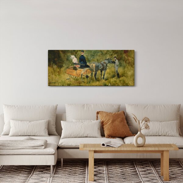 Kép - Henri de Toulouse-Lautrec, The Trap, reprodukciók (120x50 cm)