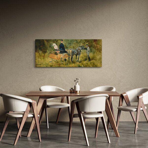 Kép - Henri de Toulouse-Lautrec, The Trap, reprodukciók (120x50 cm)