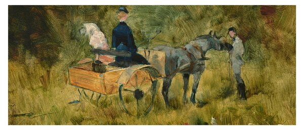 Kép - Henri de Toulouse-Lautrec, The Trap, reprodukciók (120x50 cm)