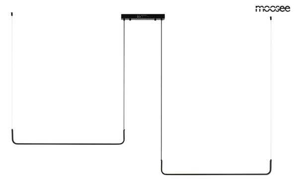 MOOSEE függőlámpa SHAPE DUO 120 fekete