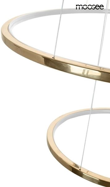 Moosee Ring Slim S LED Arany Függőlámpa