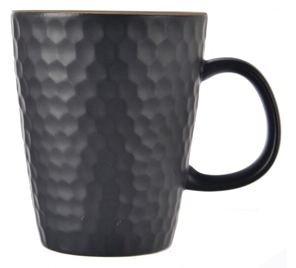 Fekete kerámia bögre 420 ml Tea Time – Orion