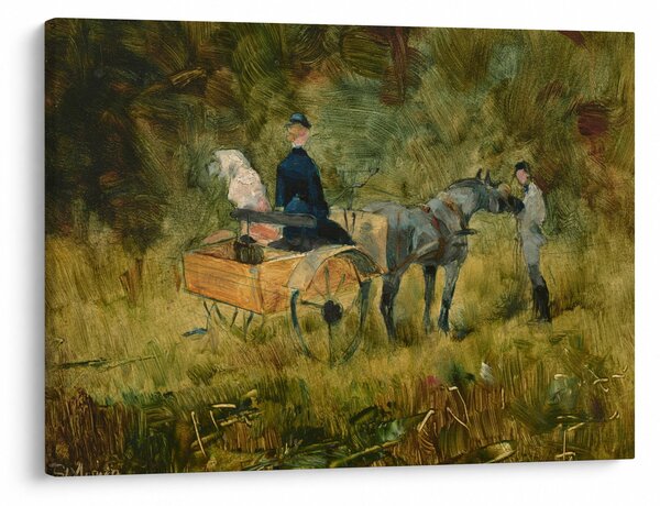 Kép - Henri de Toulouse-Lautrec, The Trap, reprodukciók (70x50 cm)