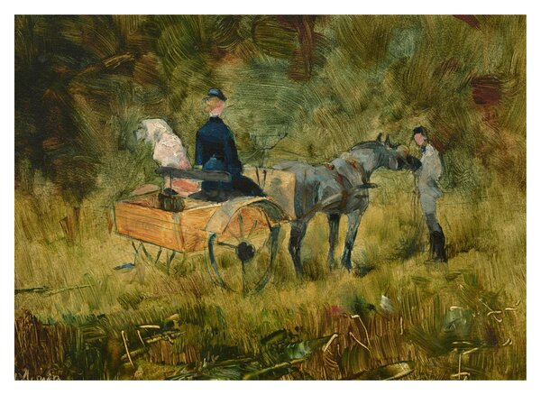 Kép - Henri de Toulouse-Lautrec, The Trap, reprodukciók (70x50 cm)