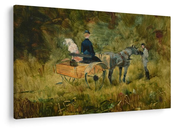Kép - Henri de Toulouse-Lautrec, The Trap, reprodukciók (90x60 cm)