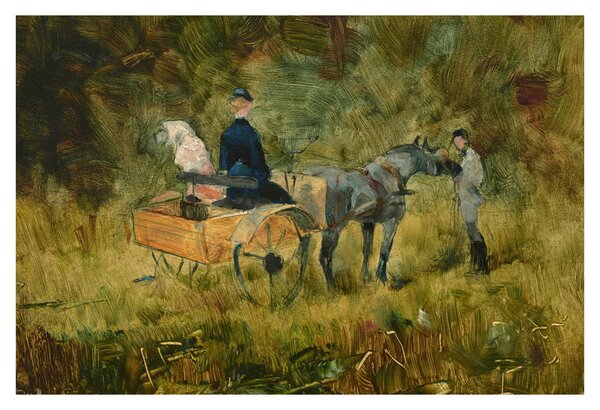 Kép - Henri de Toulouse-Lautrec, The Trap, reprodukciók (90x60 cm)