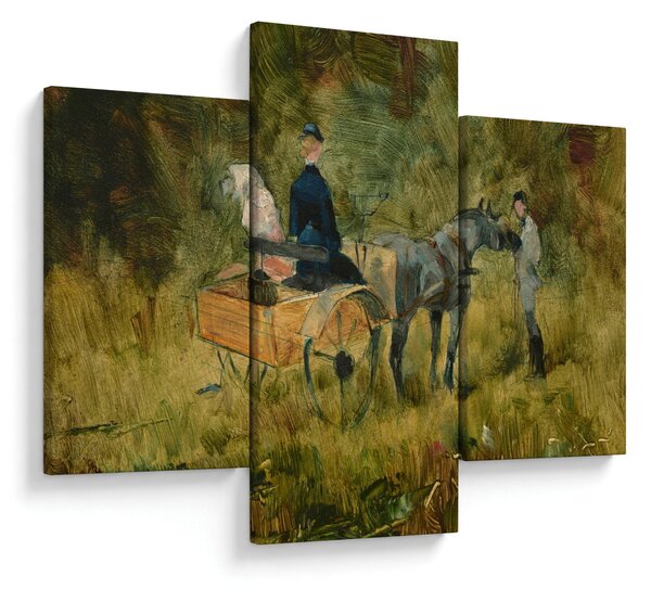Kép - Henri de Toulouse-Lautrec, The Trap, reprodukciók (90x60 cm)