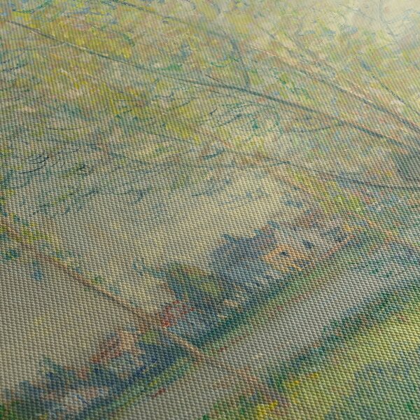 Kép - Claude Monet, The Willows, reprodukciók (órával) (90x30 cm)