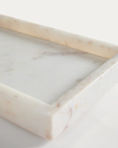 Márvány dekoratív tálca 18x35 cm Serela – Kave Home