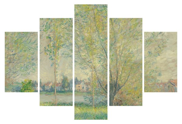 Kép - Claude Monet, The Willows, reprodukciók (150x105 cm)