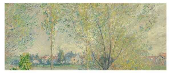 Kép - Claude Monet, The Willows, reprodukciók (120x50 cm)