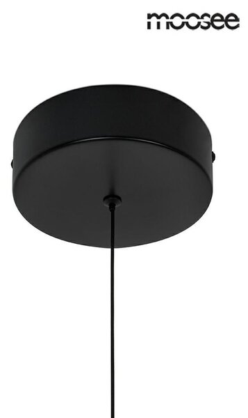MOOSEE Serpiente 120 LED Függőlámpa Fekete-Fehér Hullámos