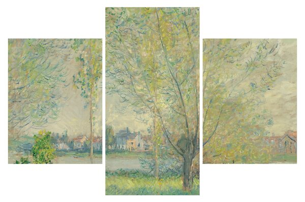 Kép - Claude Monet, The Willows, reprodukciók (90x60 cm)