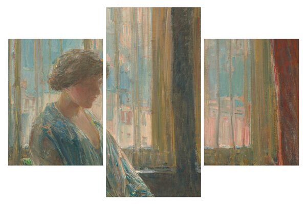 Kép - Childe Hassam, The New York Window, reprodukciók (90x60 cm)