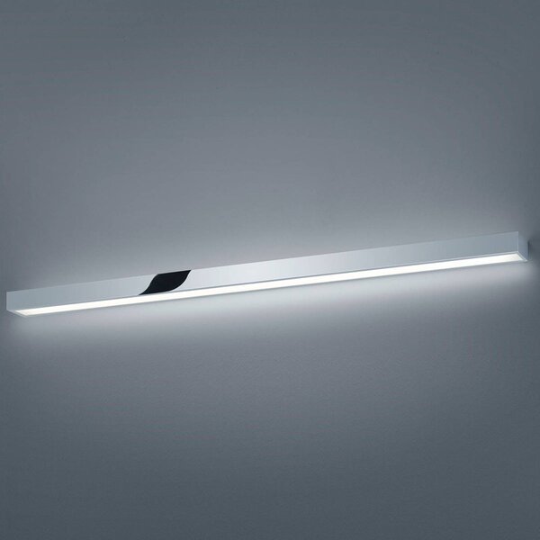 Helestra Theia LED tükör lámpa, krómozott 120 cm, Króm / ezüst, Fürdőszoba, fém, Modern