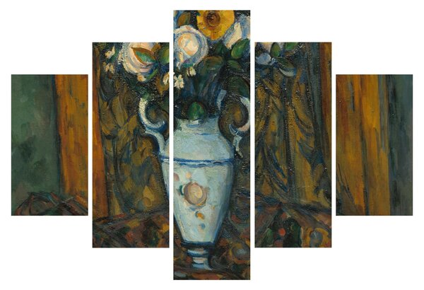 Kép - Paul Cézanne, Vase of Flowers, reprodukciók (150x105 cm)